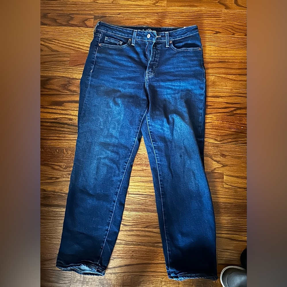 Old navy hi rise og loose jeans